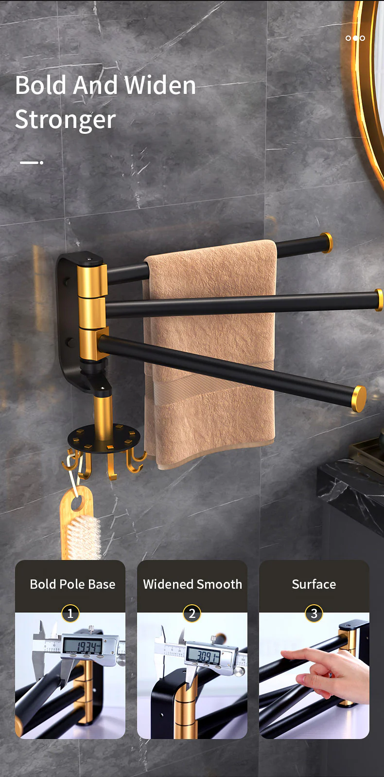 Luxury Towel Rack - Image 22