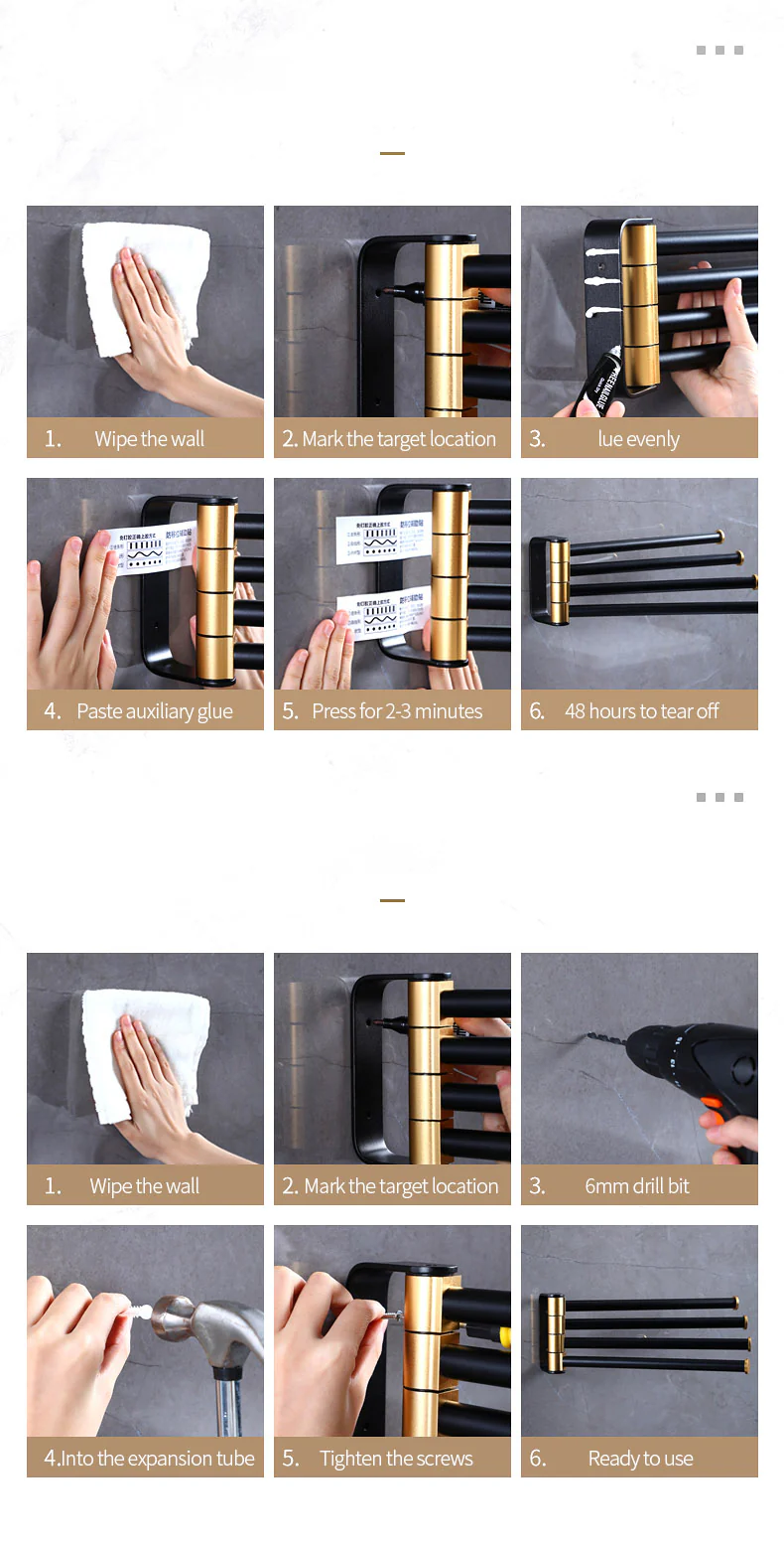 Luxury Towel Rack - Image 29