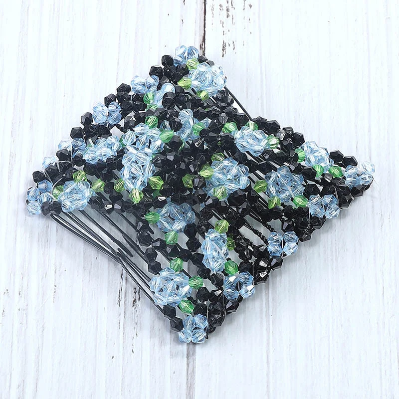 Magic Bead Elasticity Hair Comb Pin - Image 10