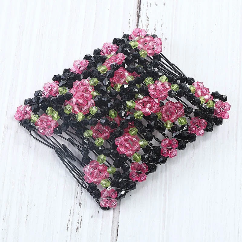 Magic Bead Elasticity Hair Comb Pin - Image 11
