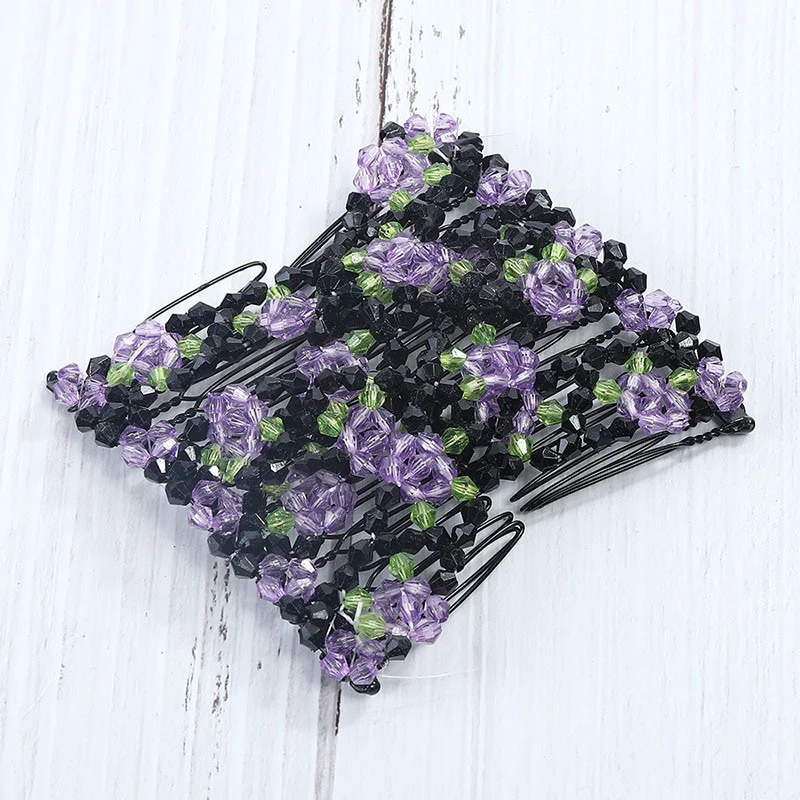 Magic Bead Elasticity Hair Comb Pin - Image 13