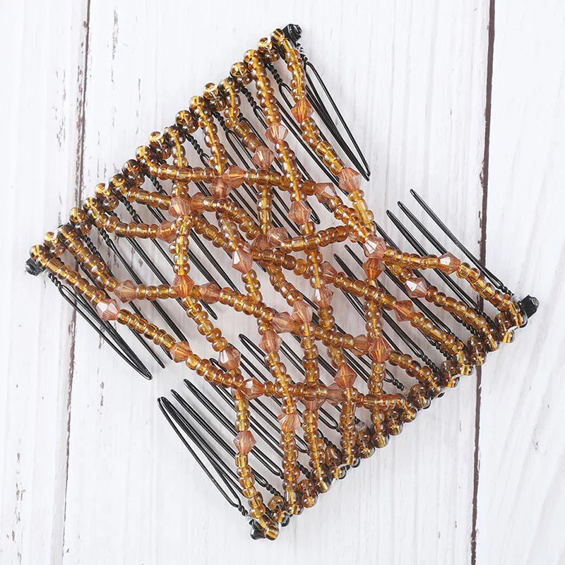 Magic Bead Elasticity Hair Comb Pin - Image 16