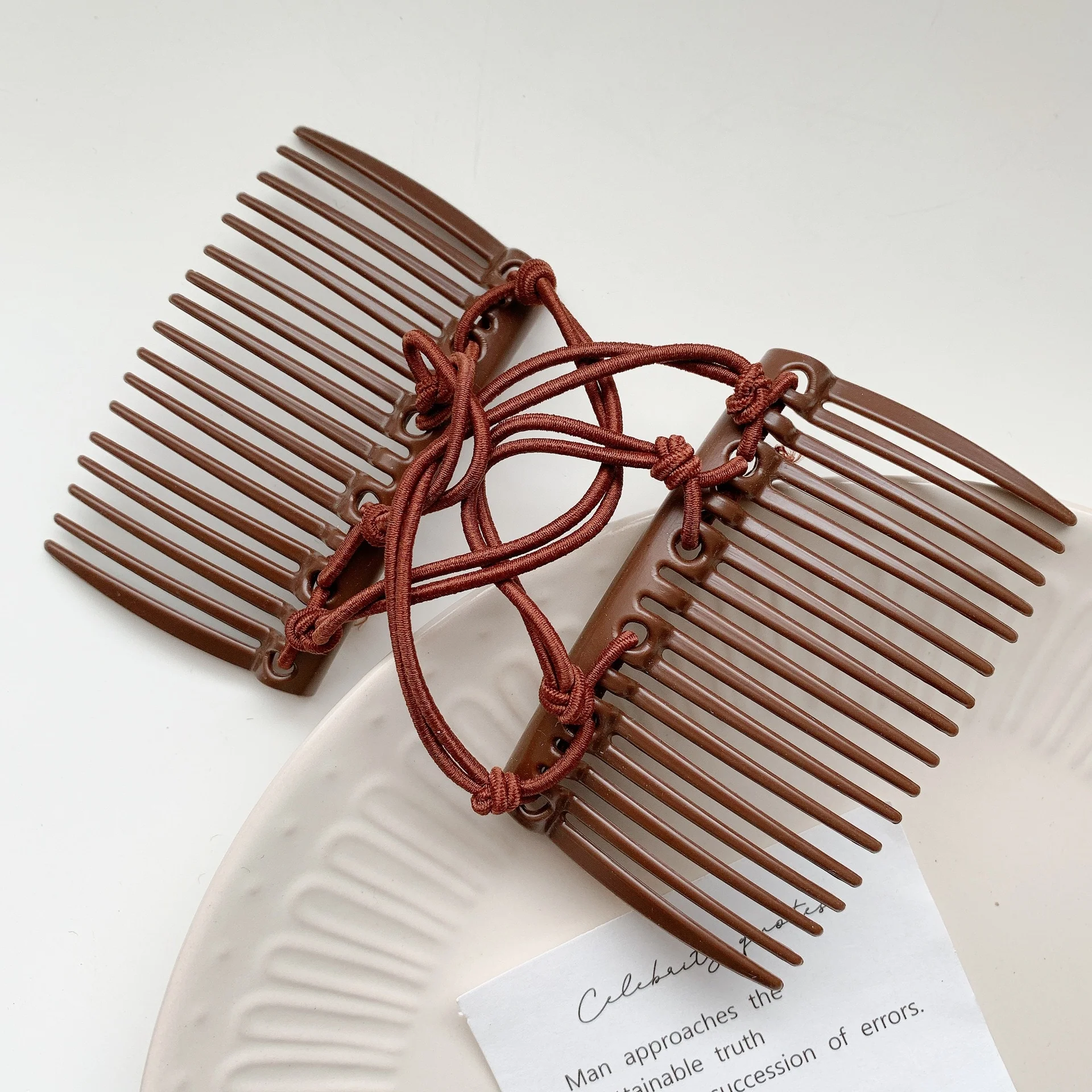 Magic Bead Elasticity Hair Comb Pin - Image 18