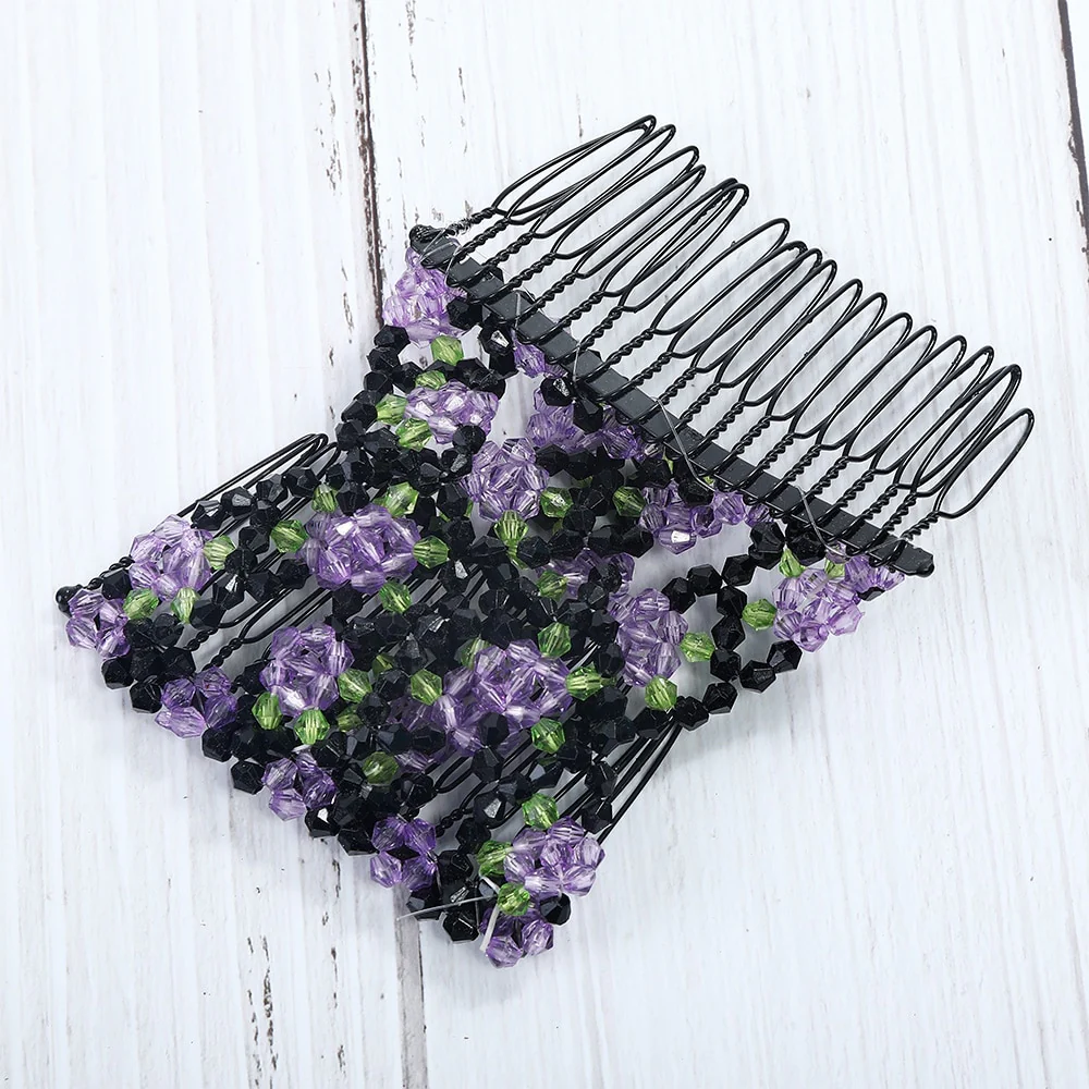 Magic Bead Elasticity Hair Comb Pin - Image 20
