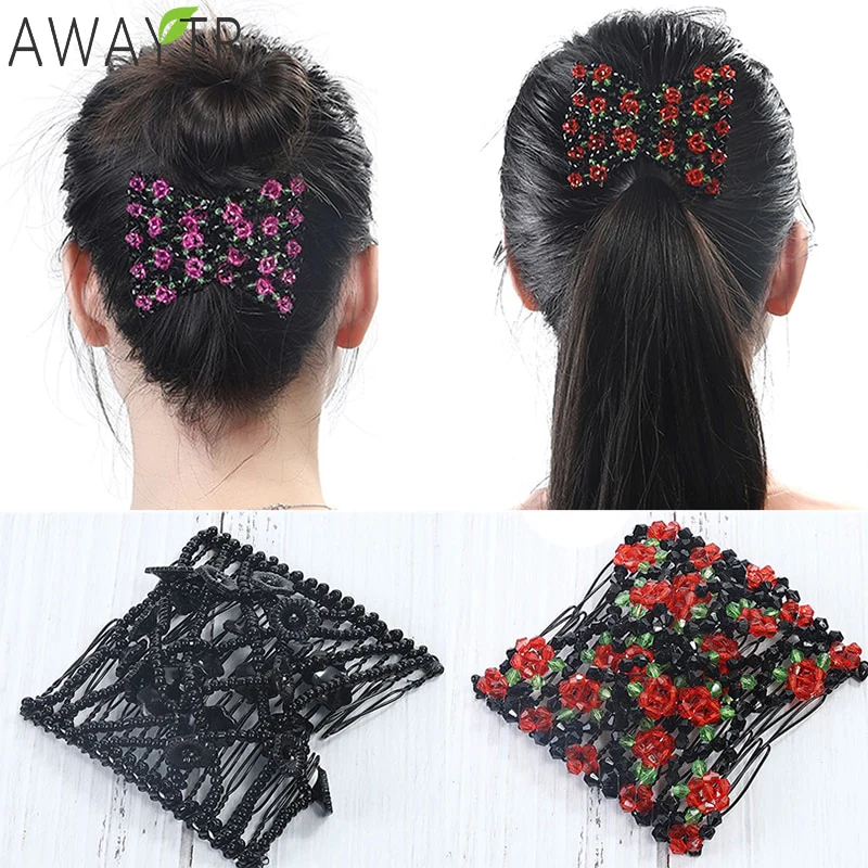 Magic Bead Elasticity Hair Comb Pin - Image 23