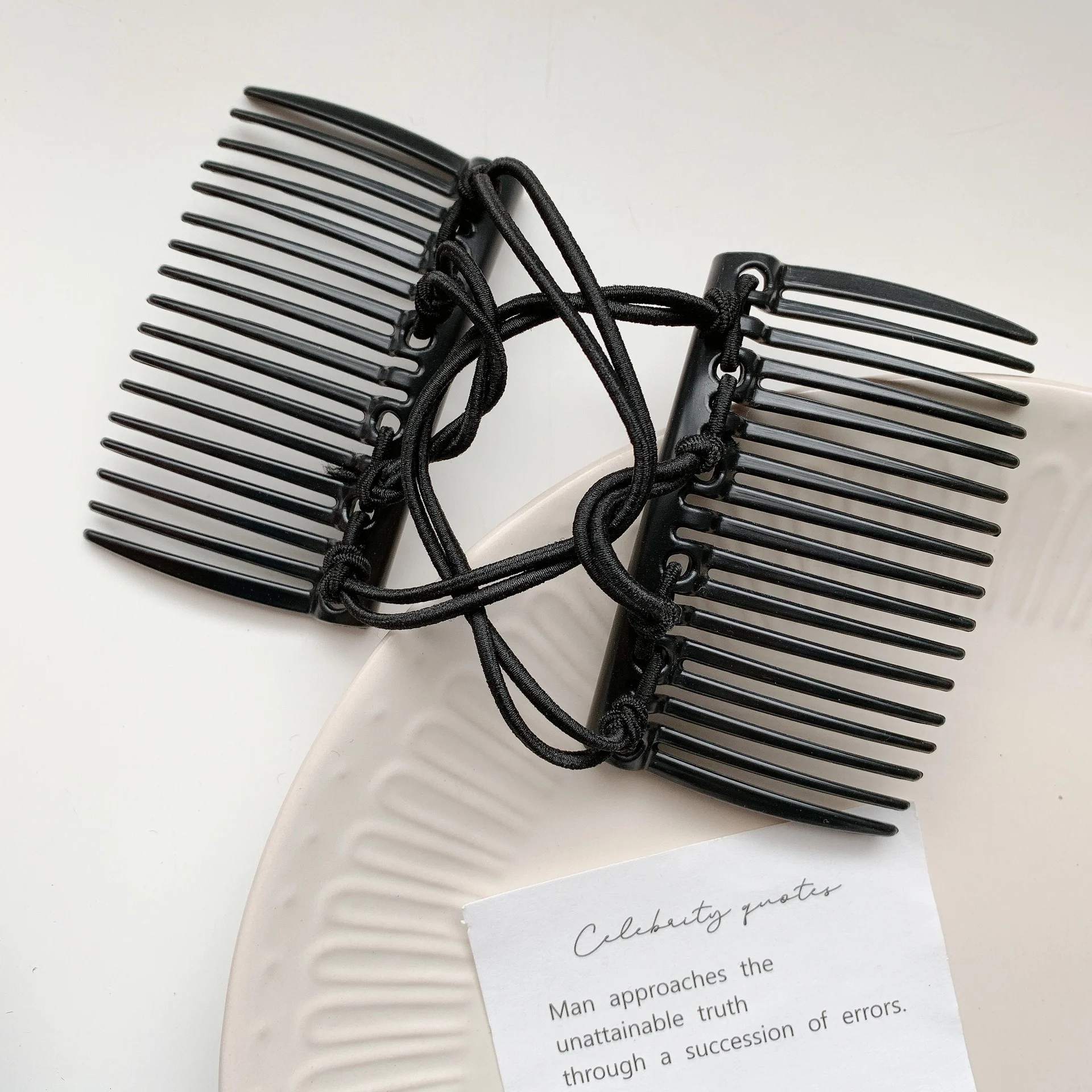 Magic Bead Elasticity Hair Comb Pin - Image 3