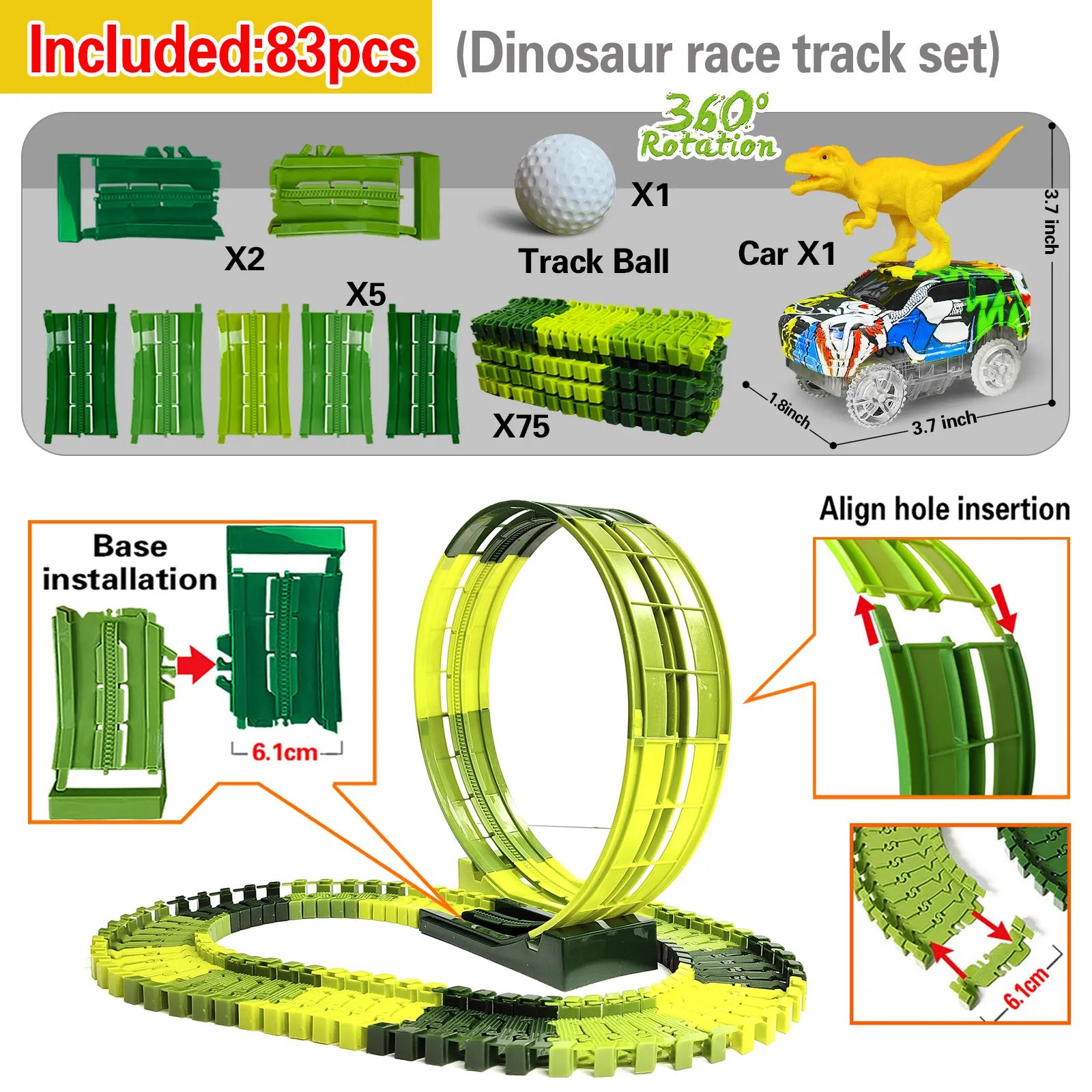 Magic Climbing Track Rail Toy - Image 11