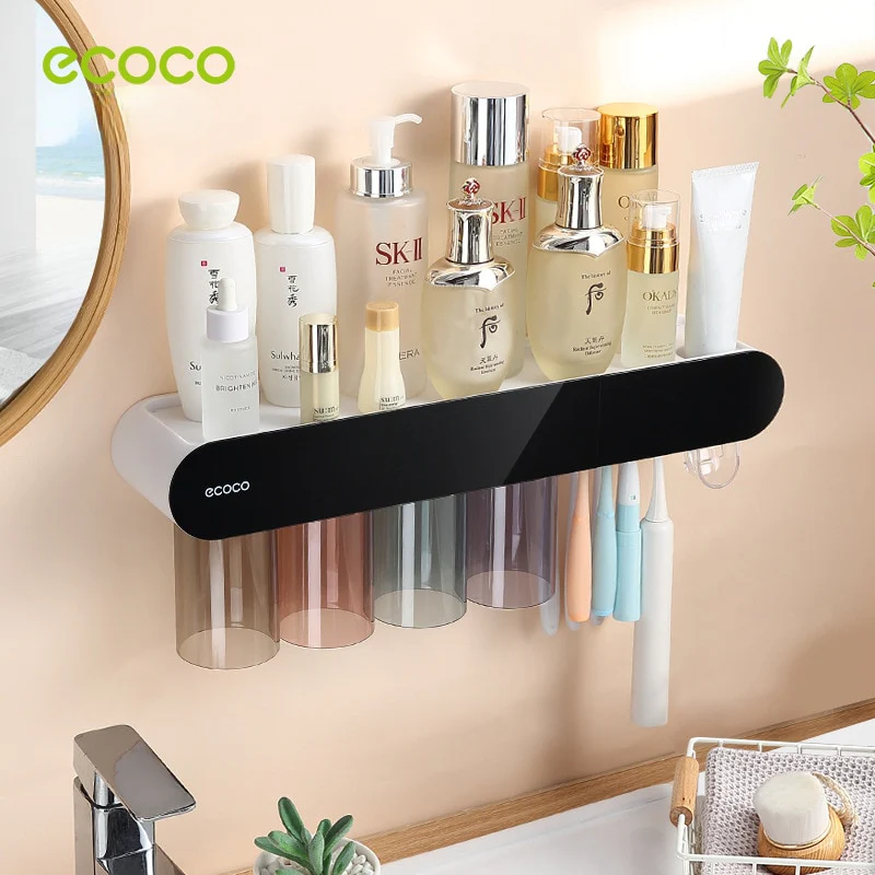Magnetic Cup Toothbrush Holder Bathroom Accessories - Image 10