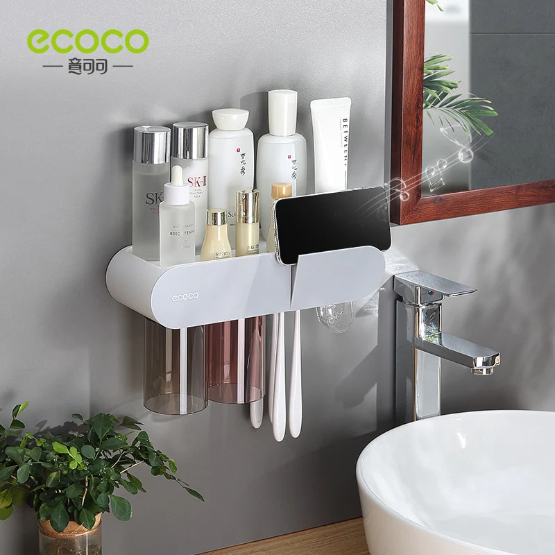 Magnetic Cup Toothbrush Holder Bathroom Accessories - Image 4