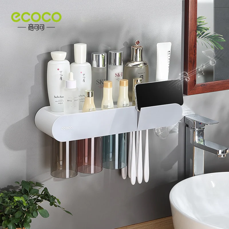Magnetic Cup Toothbrush Holder Bathroom Accessories - Image 7