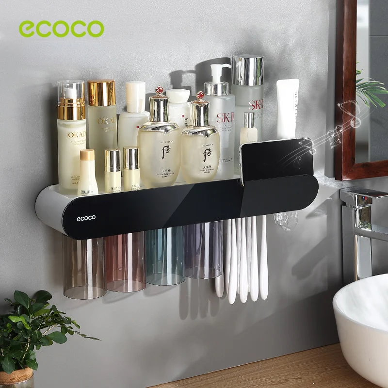 Magnetic Cup Toothbrush Holder Bathroom Accessories - Image 8
