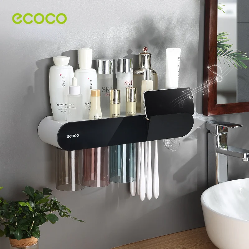 Magnetic Cup Toothbrush Holder Bathroom Accessories - Image 9