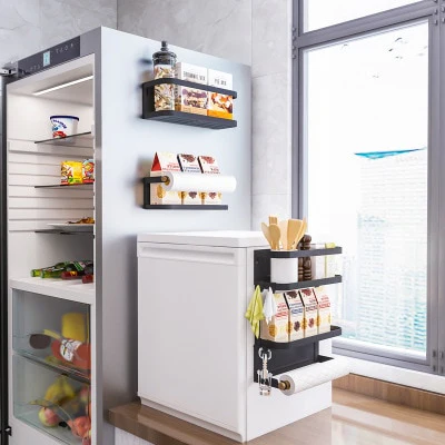 Magnetic Fridge Spice Towel Rack - Image 7