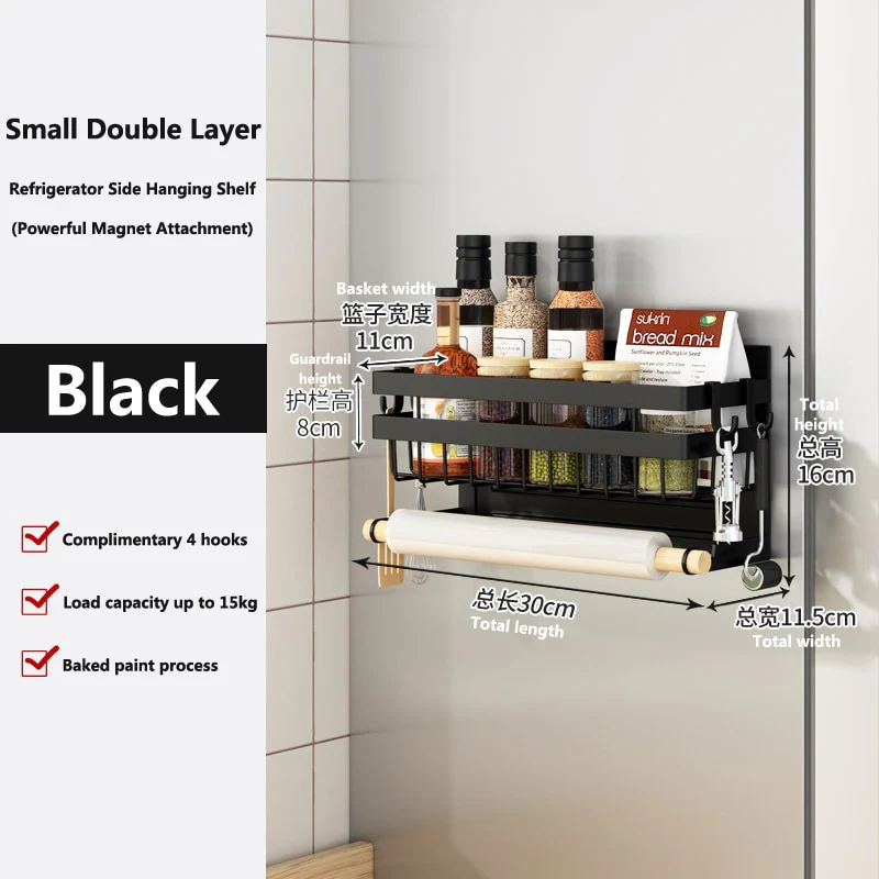 Magnetic Fridge Hanging Rack - Image 4