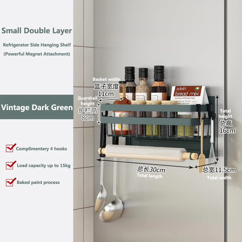 Magnetic Fridge Hanging Rack - Image 6