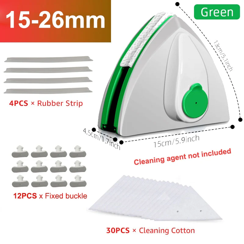 Magnetic Window Cleaner Brush - Image 4