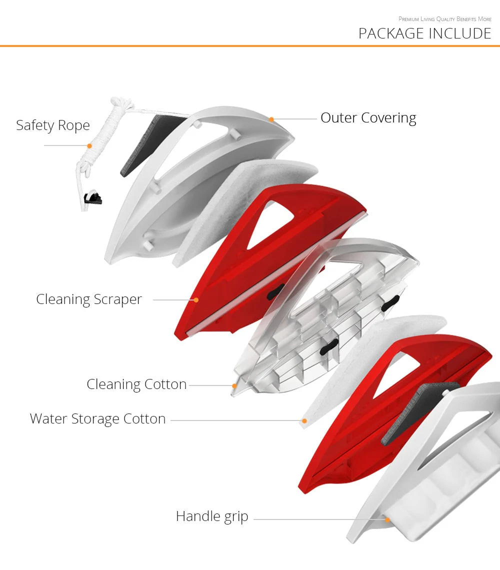Magnetic Window Cleaner Brush - Image 5