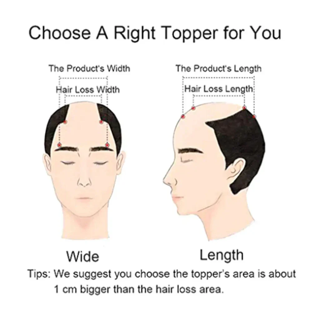 Man Hair Wig Clip - Image 4
