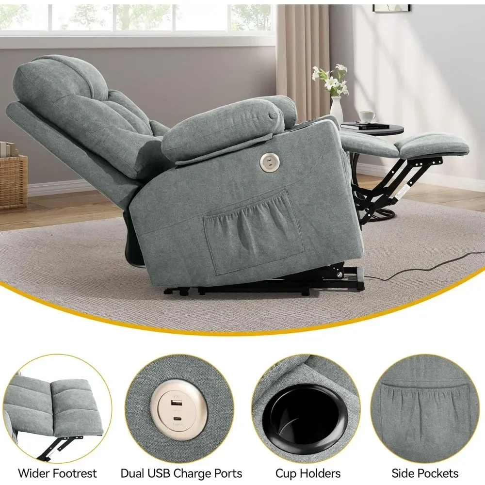 Massage Power Lift Recliner Chair - Image 3