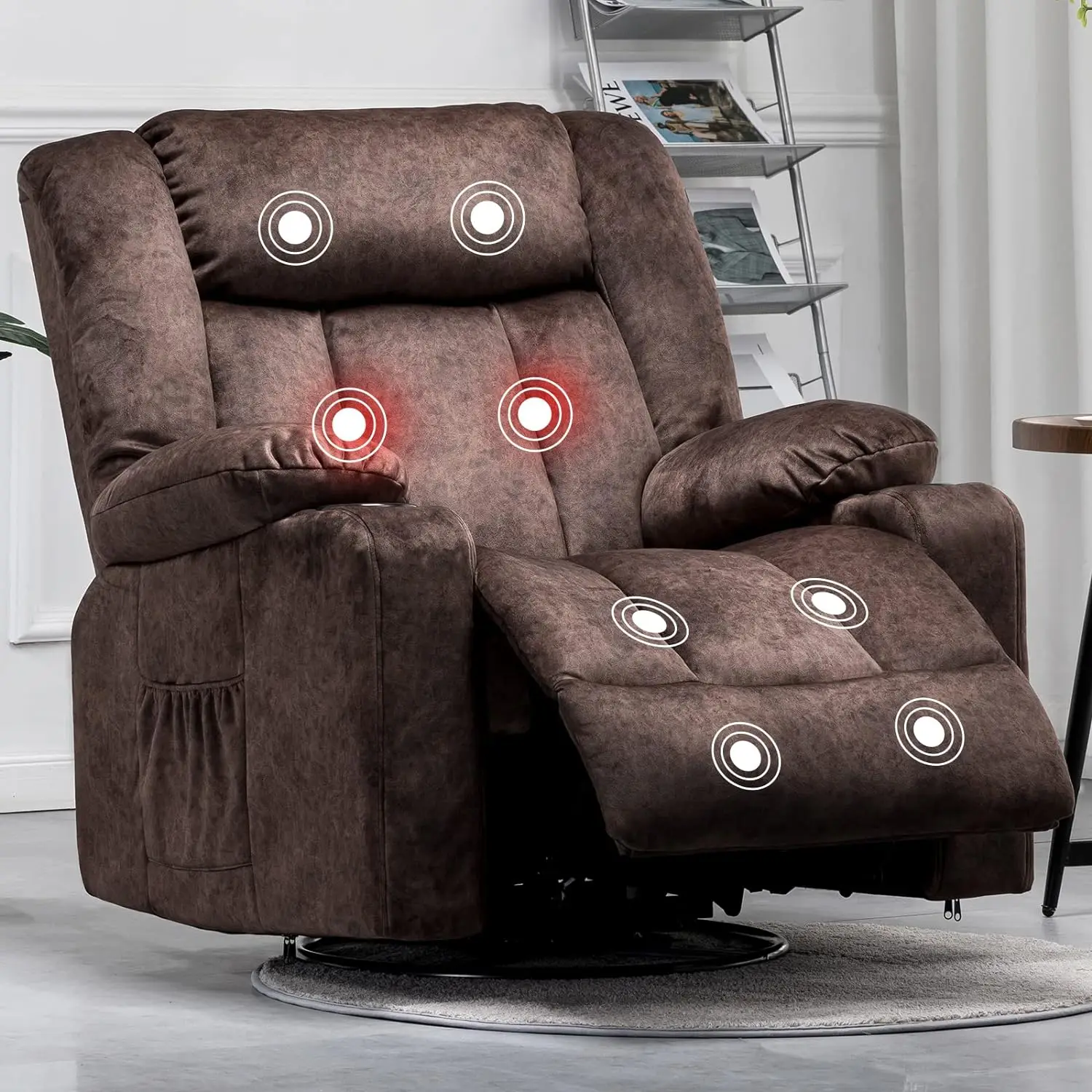 Massage Rocking Recliner Chair - Image 5