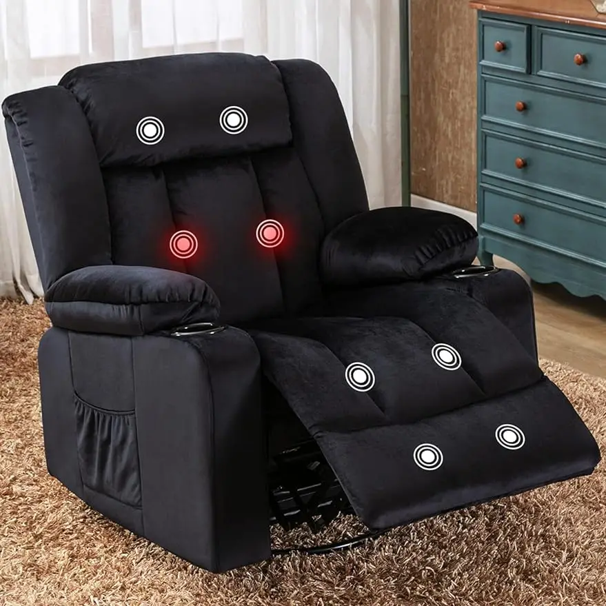 Massage Rocking Recliner Chair - Image 8