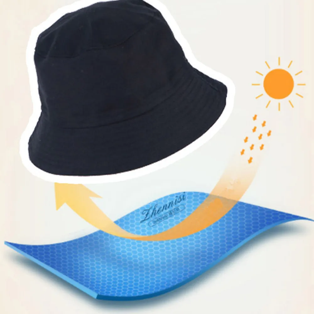 Medium Hair Wig Bucket Hat - Image 4