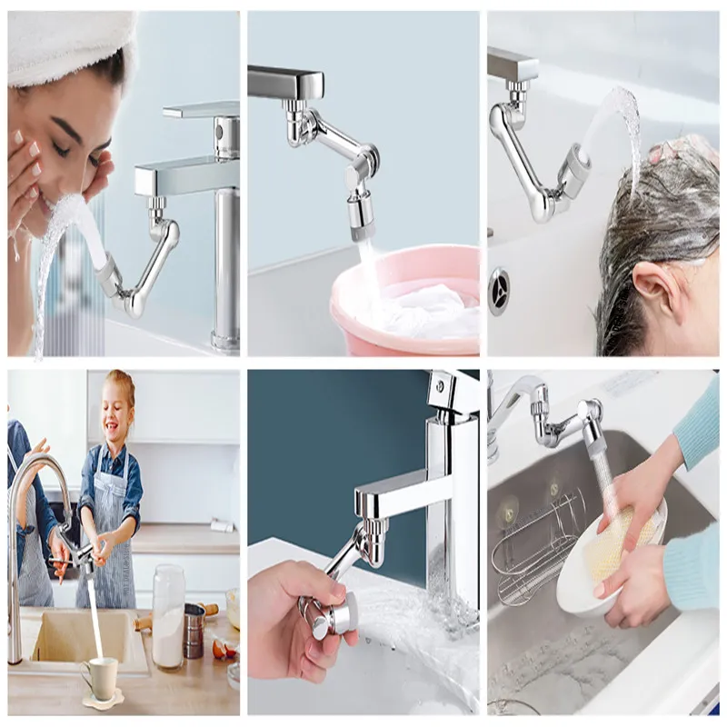 Metal 1080° Universal Faucet Extender - Image 6