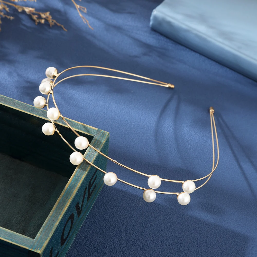 Metal Gold Silver Headband - Image 12