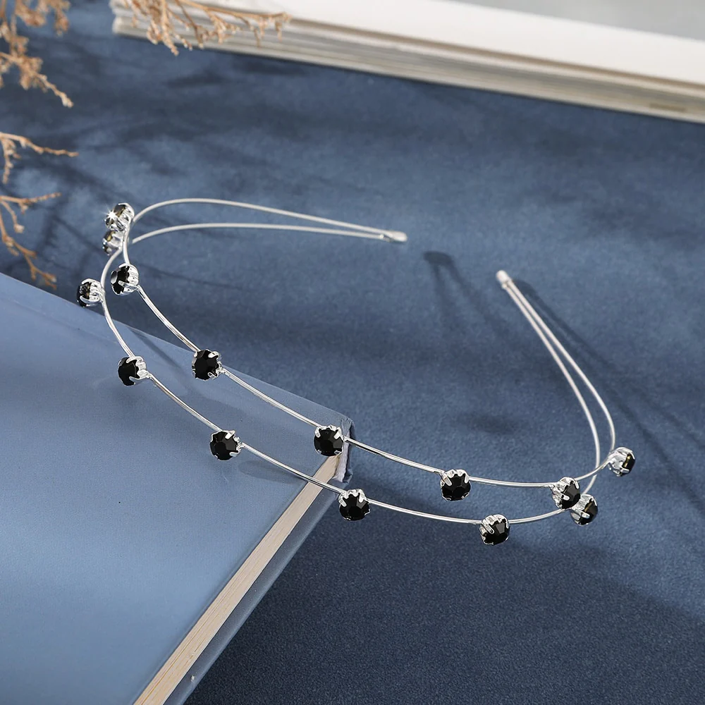 Metal Gold Silver Headband - Image 14