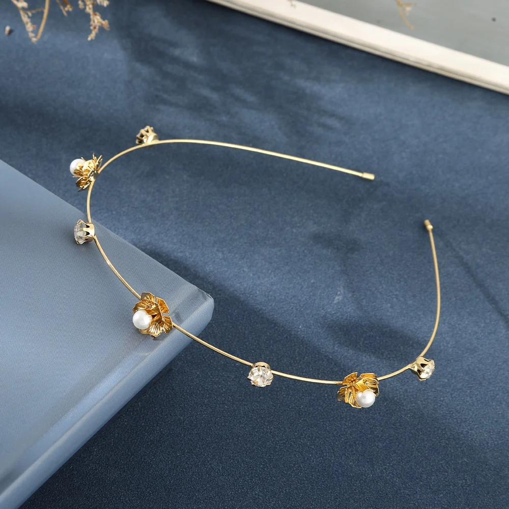 Metal Gold Silver Headband - Image 19
