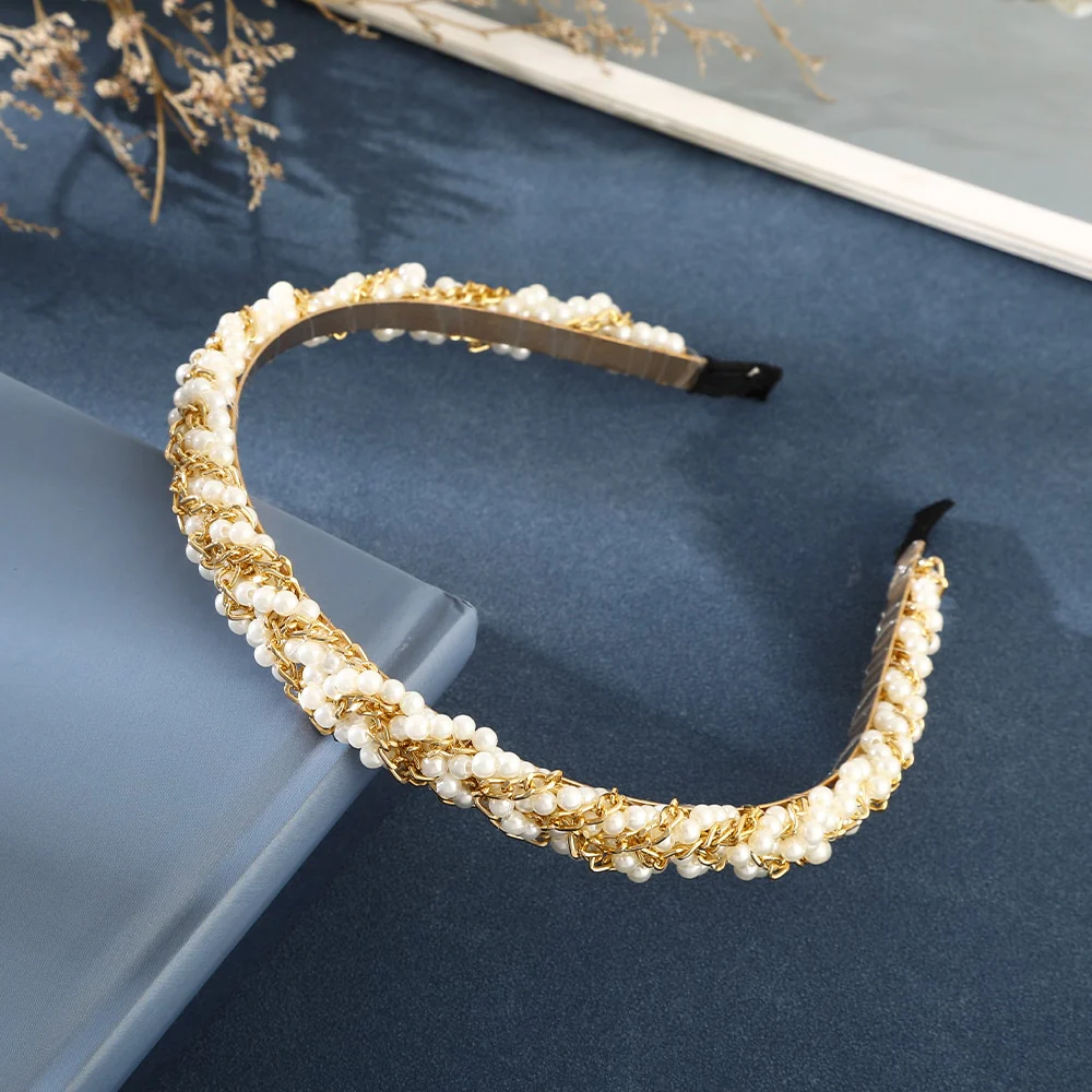 Metal Gold Silver Headband - Image 20