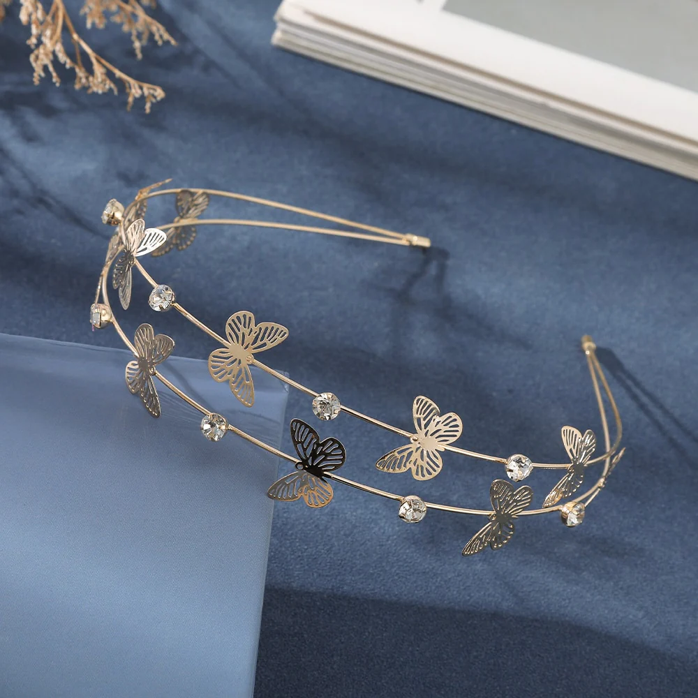 Metal Gold Silver Headband - Image 23