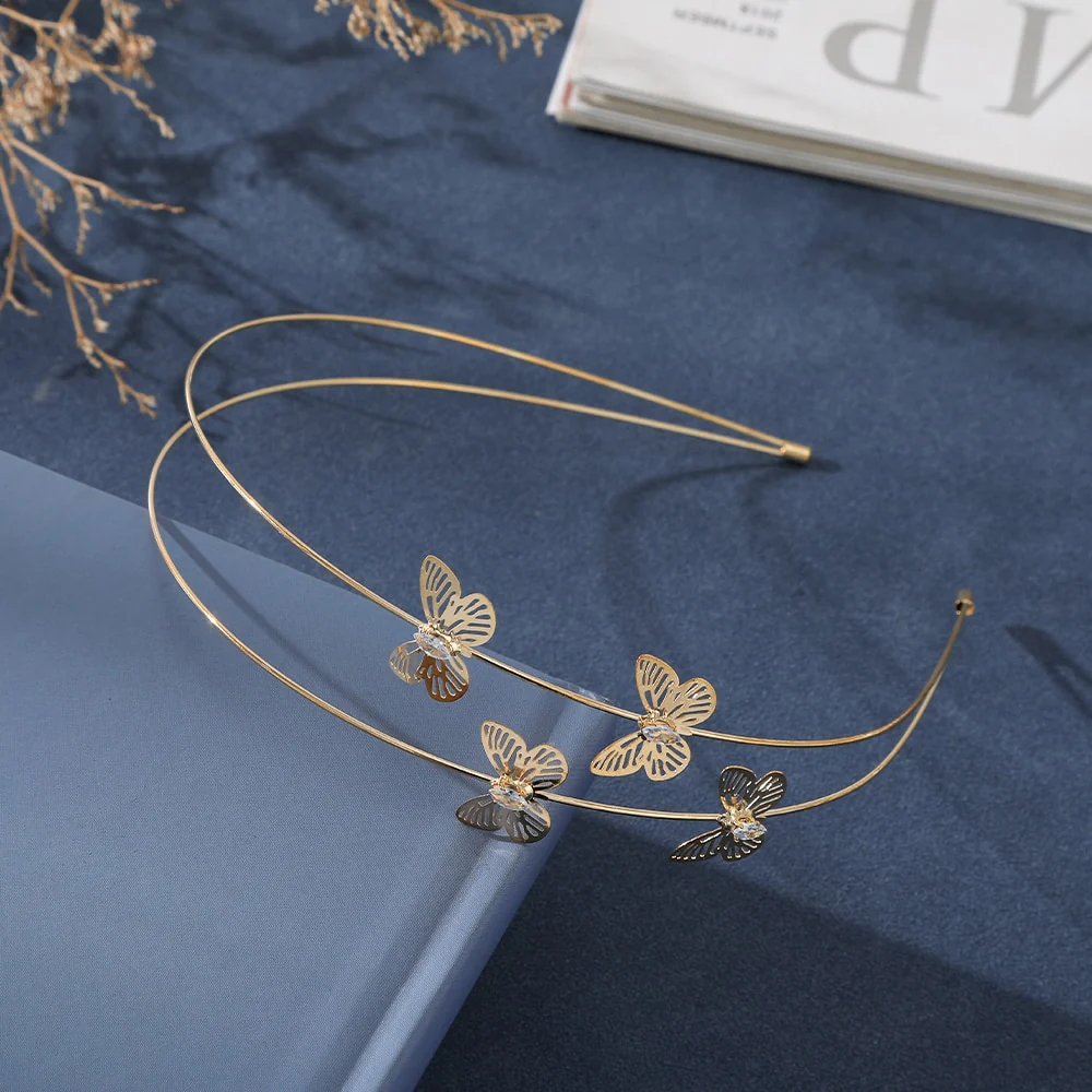 Metal Gold Silver Headband - Image 28