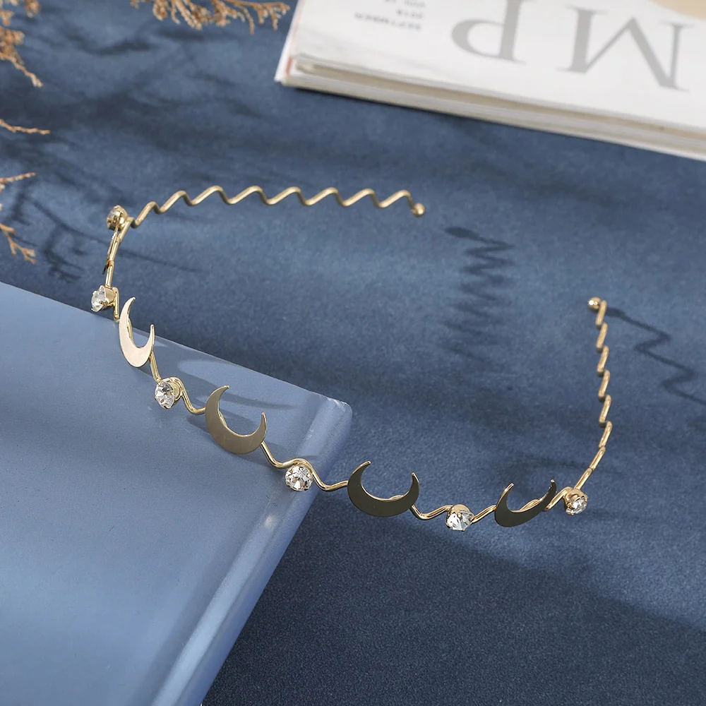 Metal Gold Silver Headband - Image 31