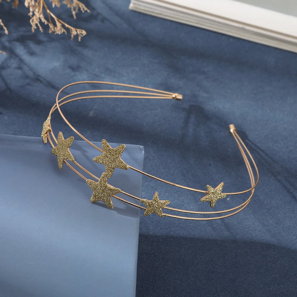 Metal Gold Silver Headband - Image 32