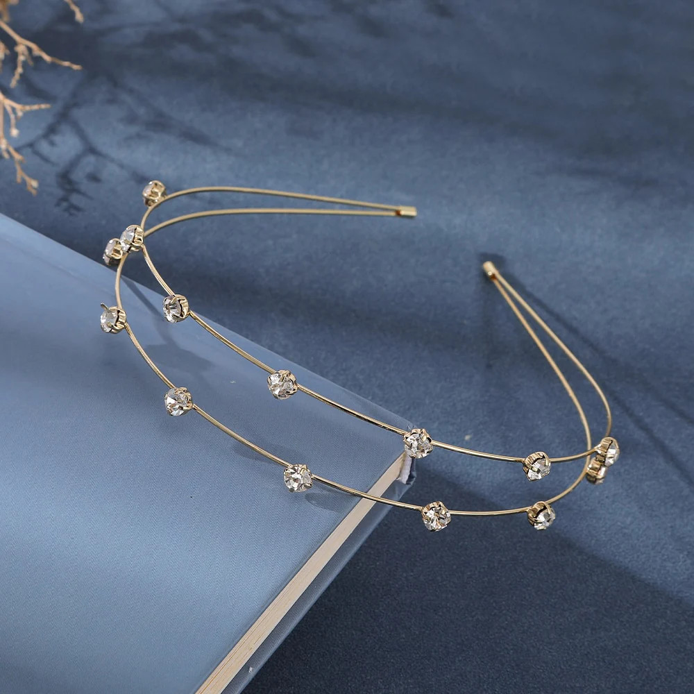 Metal Gold Silver Headband - Image 37