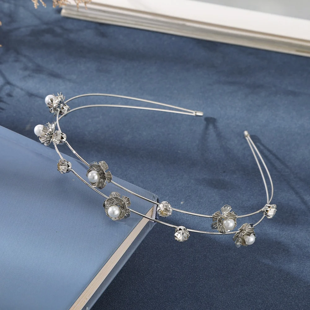 Metal Gold Silver Headband - Image 45