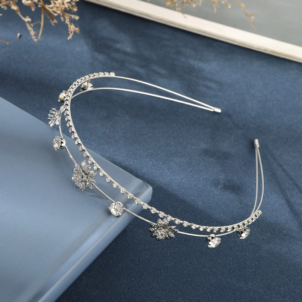 Metal Gold Silver Headband - Image 46