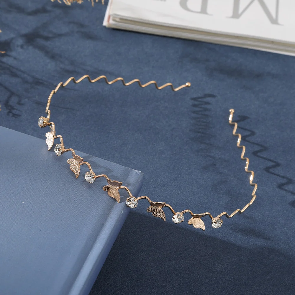 Metal Gold Silver Headband - Image 48