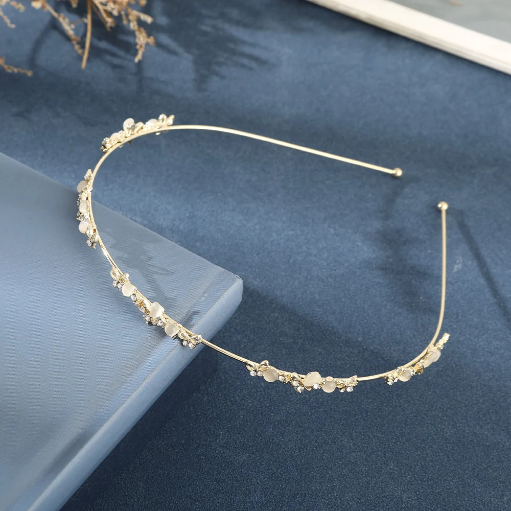Metal Gold Silver Headband - Image 5