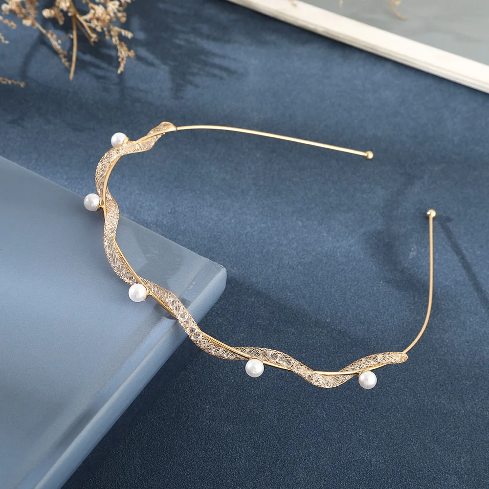 Metal Gold Silver Headband - Image 52