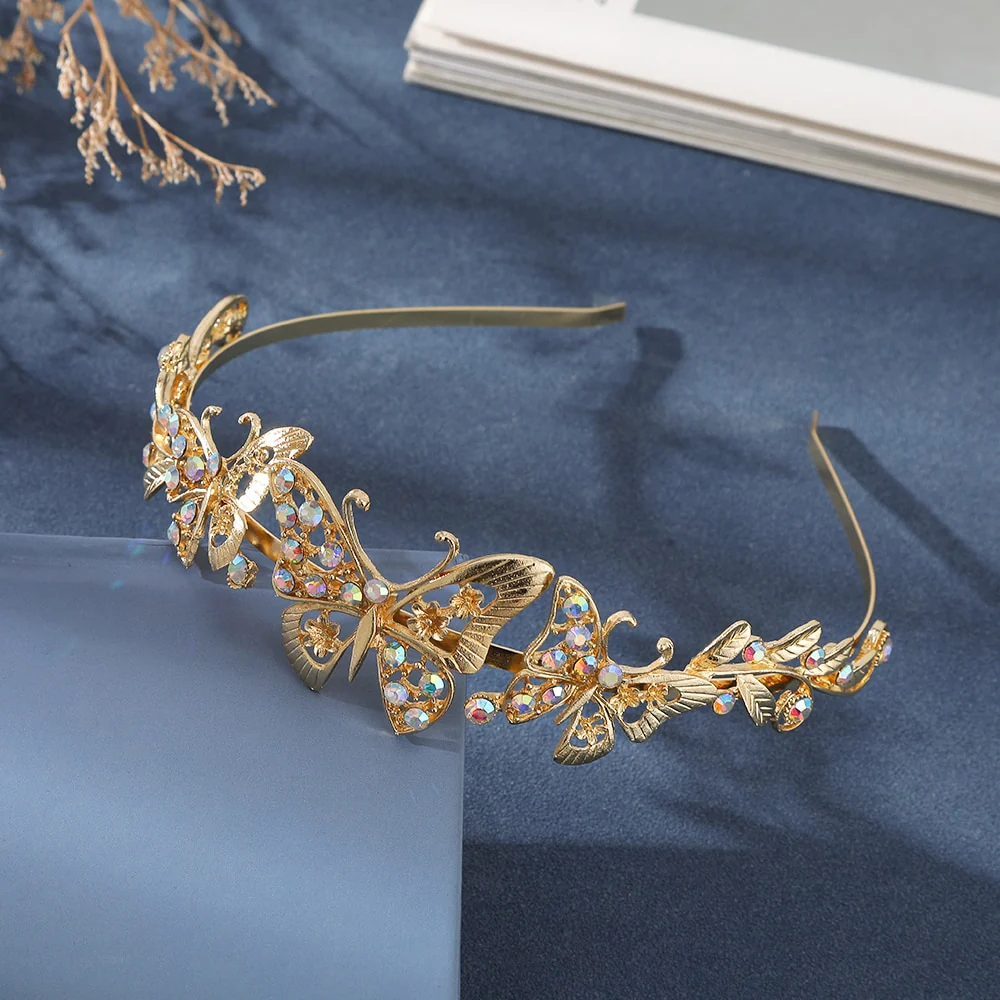 Metal Gold Silver Headband - Image 55