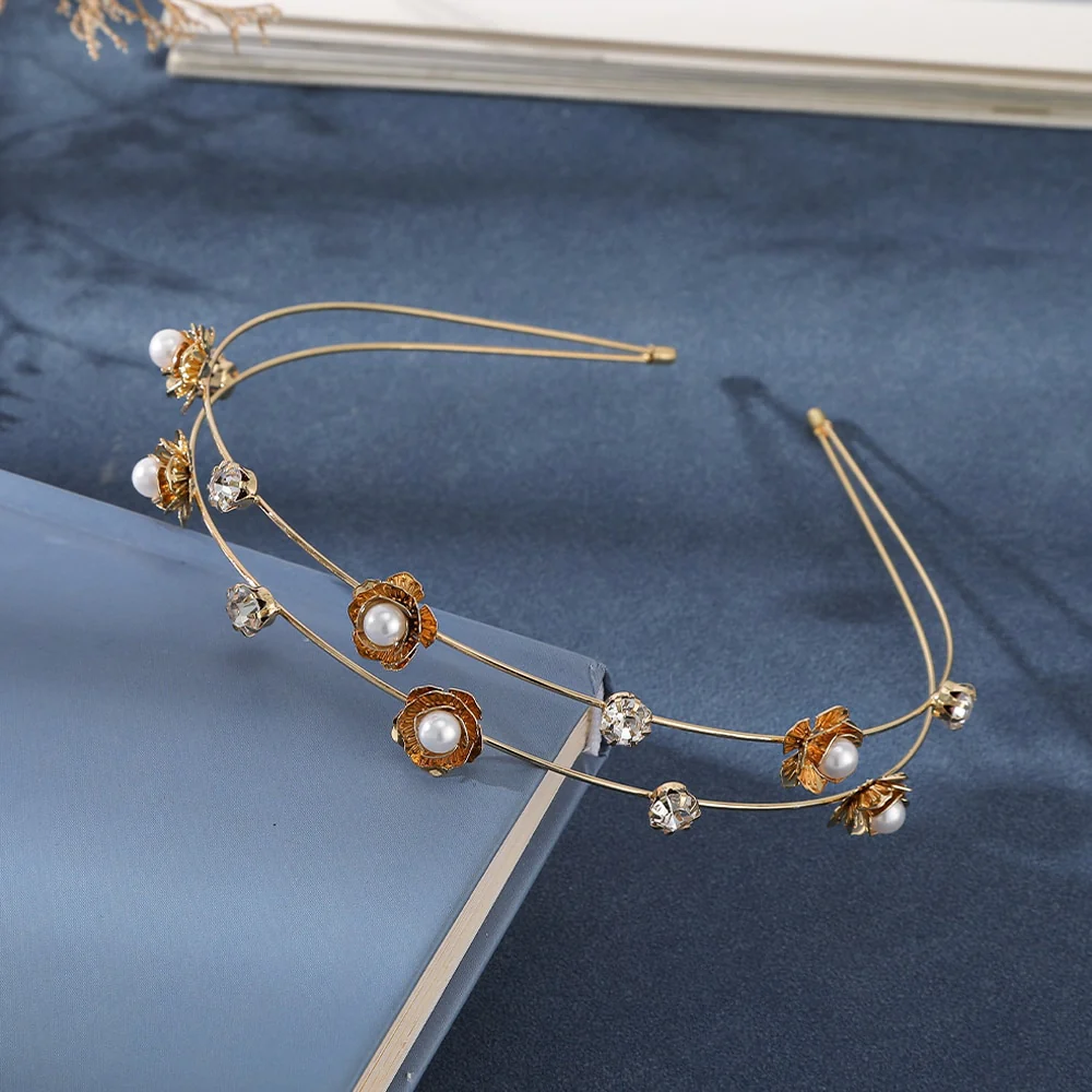 Metal Gold Silver Headband - Image 56