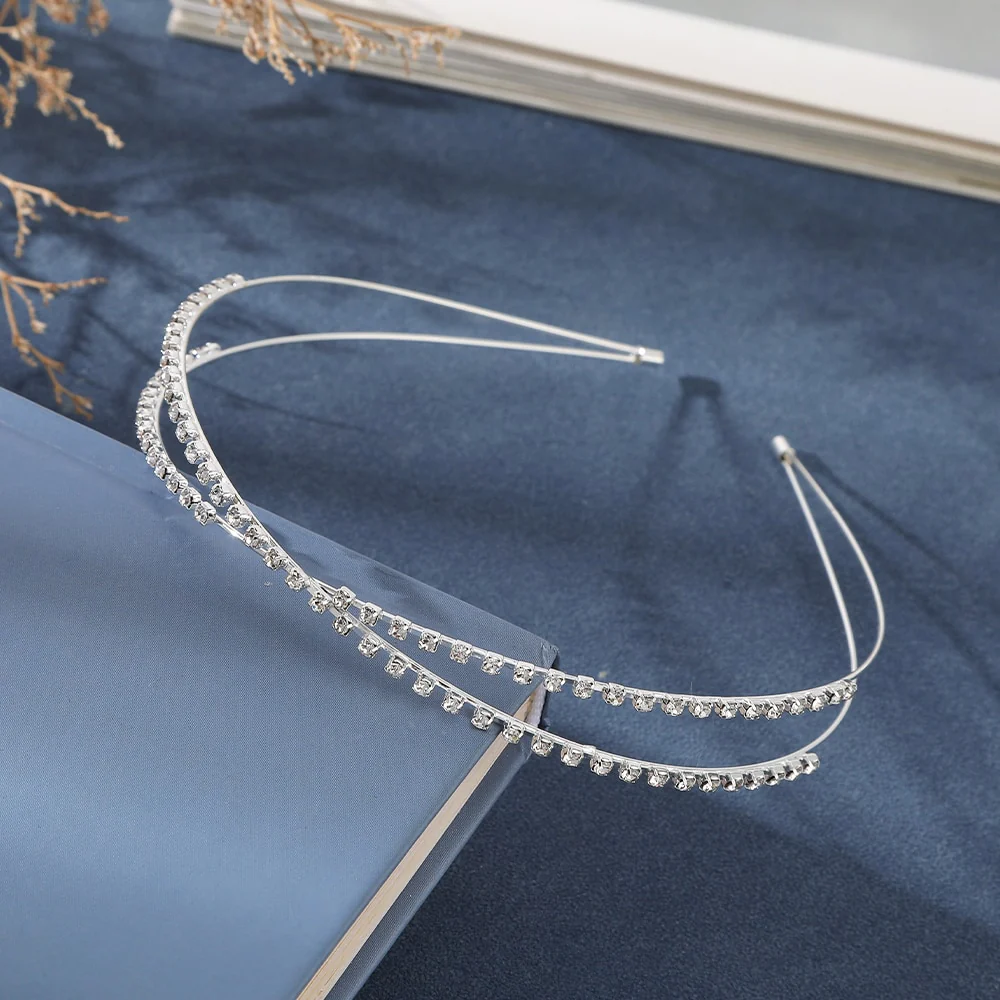 Metal Gold Silver Headband - Image 57