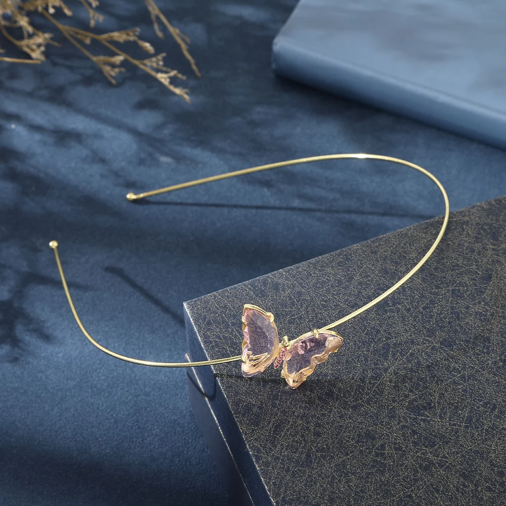 Metal Gold Silver Headband - Image 58