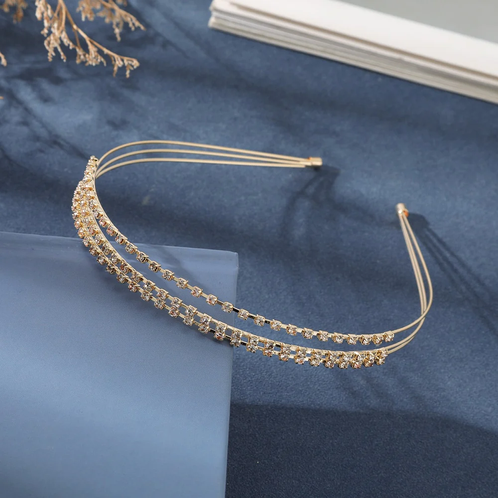 Metal Gold Silver Headband - Image 59