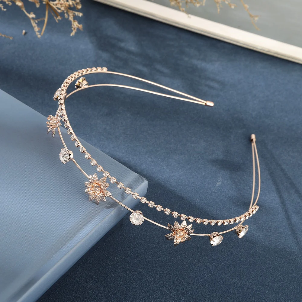 Metal Gold Silver Headband - Image 6