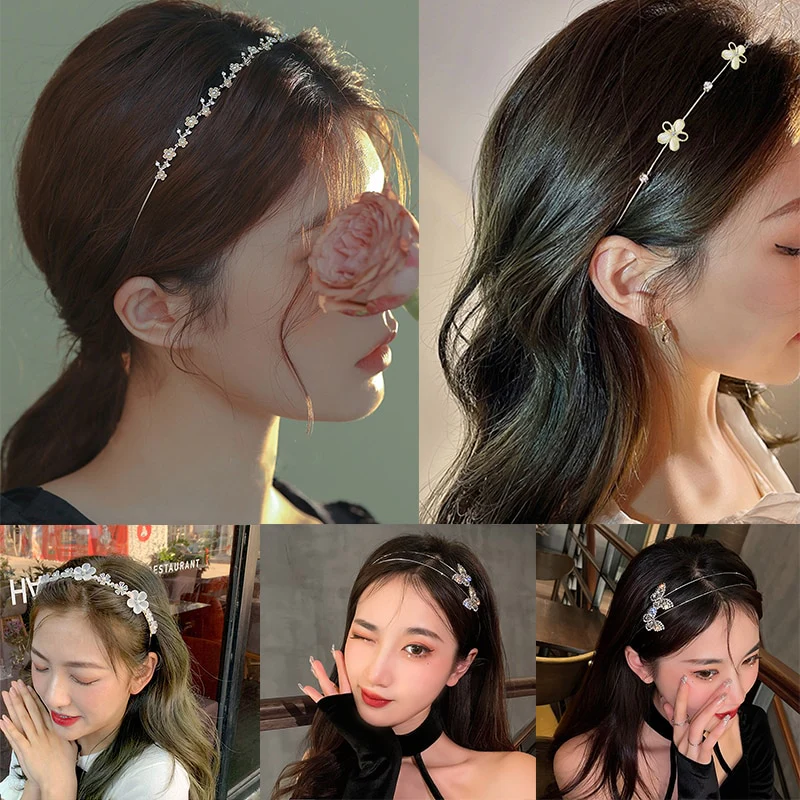 Metal Gold Silver Headband - Image 66