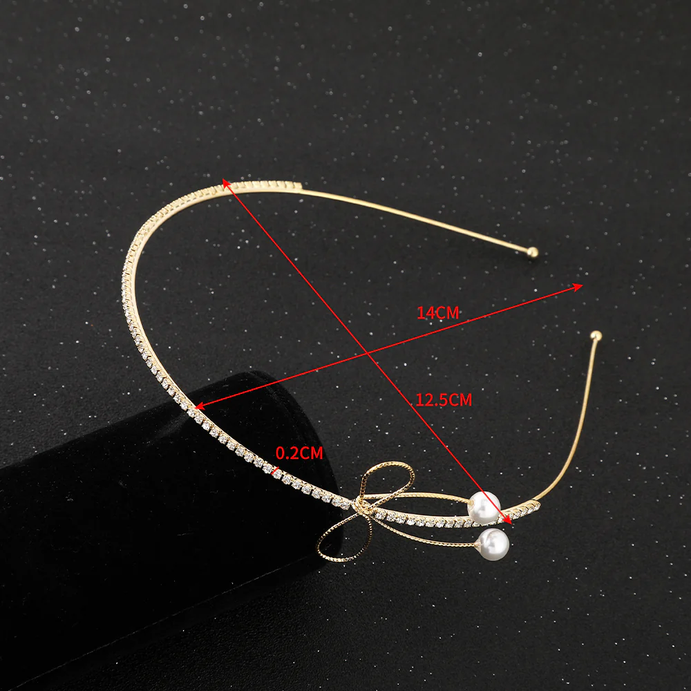 Metal Gold Silver Headband - Image 69