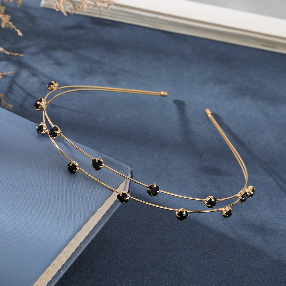 Metal Gold Silver Headband - Image 7